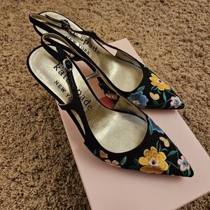 Gorgeous Floral Kate Spade Heels